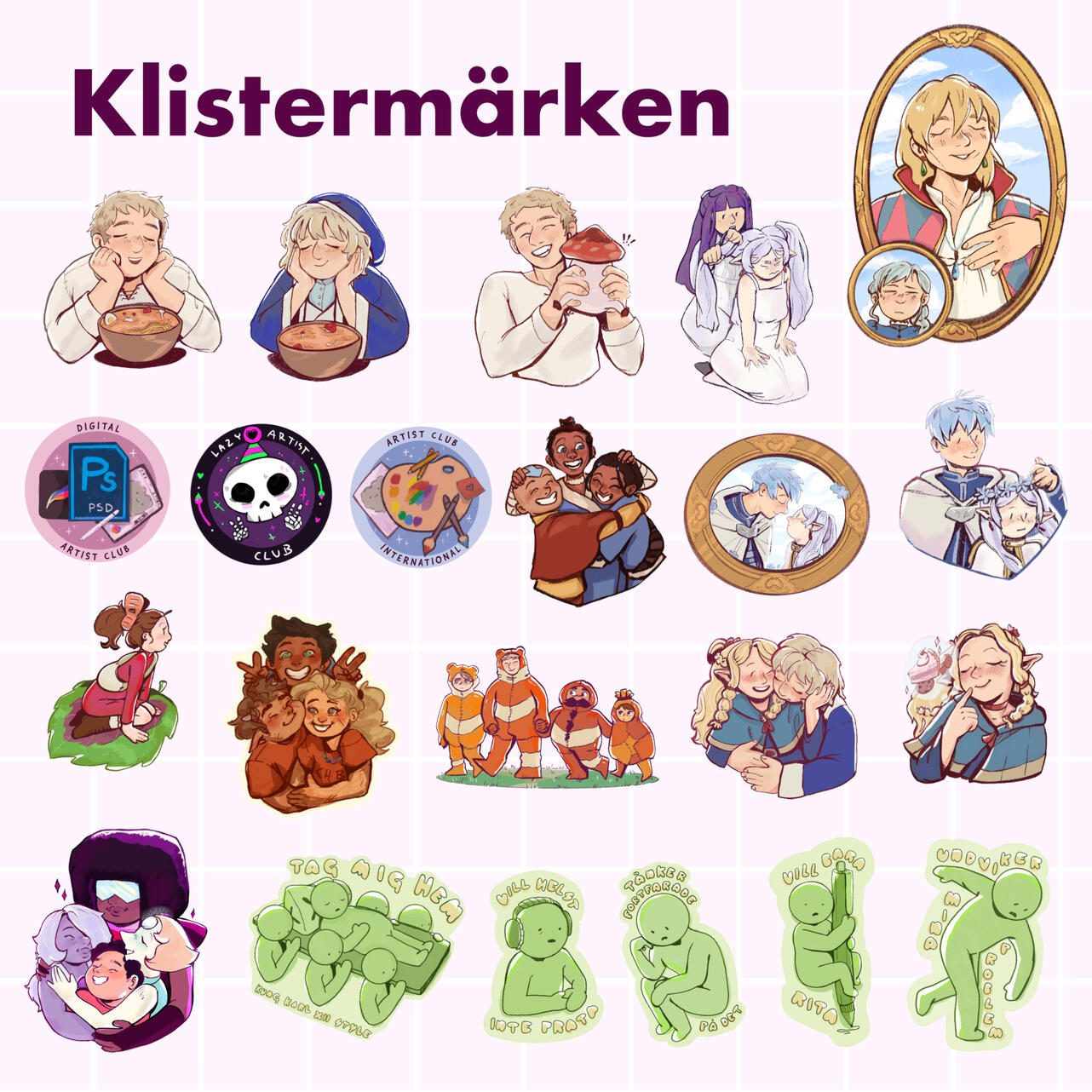 MORE stickers